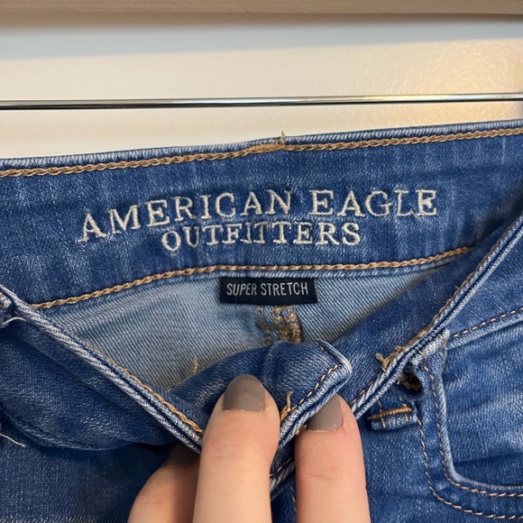 American Eagle Hi-Rise Shortie Shorts - Picture 2 of 4